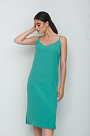 Φόρεμα Isabel Πράσινο Μίντι