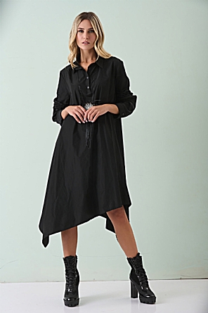 Φόρεμα Katherine Μαύρο Oversized 