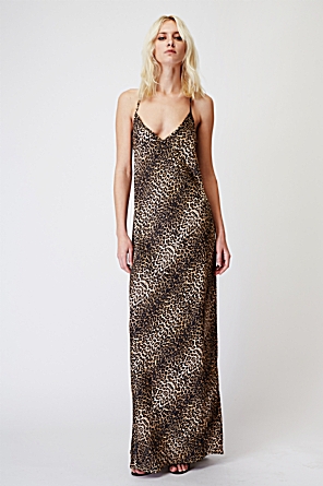 Φόρεμα Cyrene Leopard  Maxi