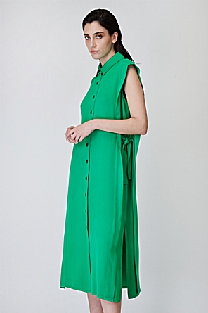 Φόρεμα Harriett Chemise Πράσινιο