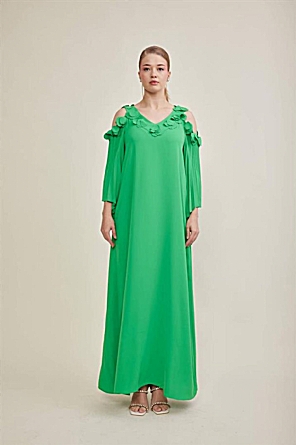 Φόρεμα Louna Maxi πράσινο 