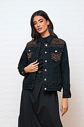 Jacket Melanie Μαύρο Jacket Melanie Μαύρο