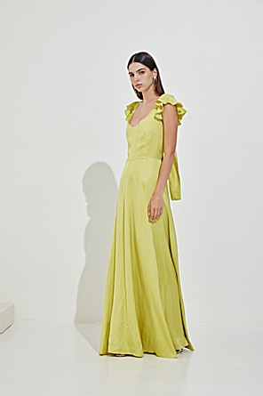 Φόρεμα Sydney Lime