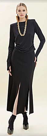 Φούστα Gia Μαύρη